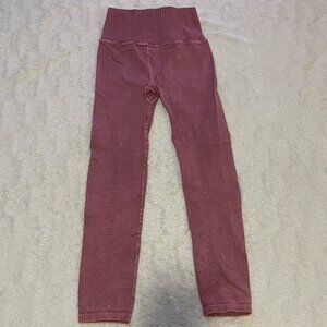 ✨Free People good karma spandex yoga pants - small